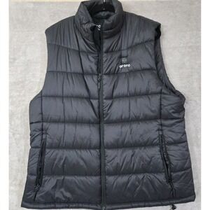 Ororo Heated Puffer Vest Mens 2X Black NO BATTERY Outdoors Workwear Ski